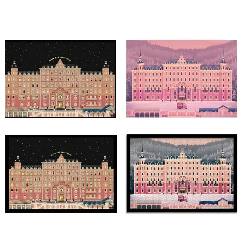 1000 piece paper jigsaw puzzle for adults, high difficulty decompression hobby