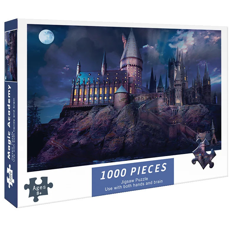 1000 piece paper jigsaw puzzle for adults, high difficulty decompression hobby