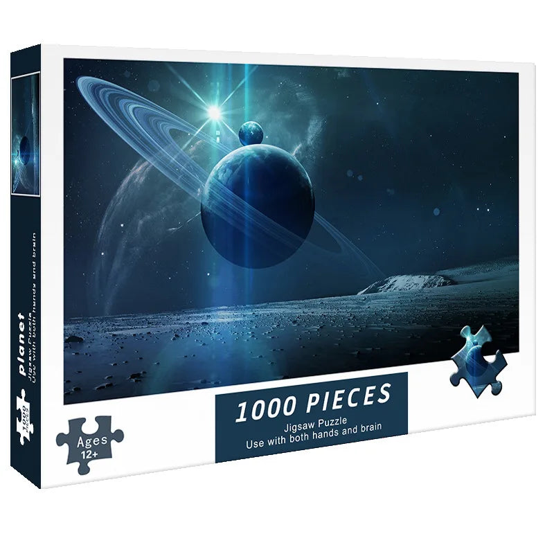 1000 piece paper jigsaw puzzle for adults, high difficulty decompression hobby