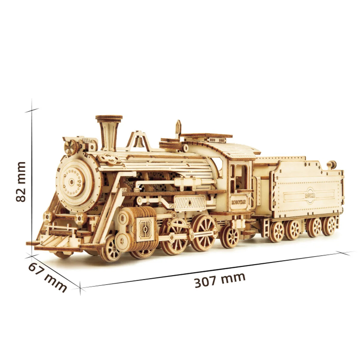 3D wooden classic car puzzles at 1:15 scale, vintage vehicle DIY model building kits