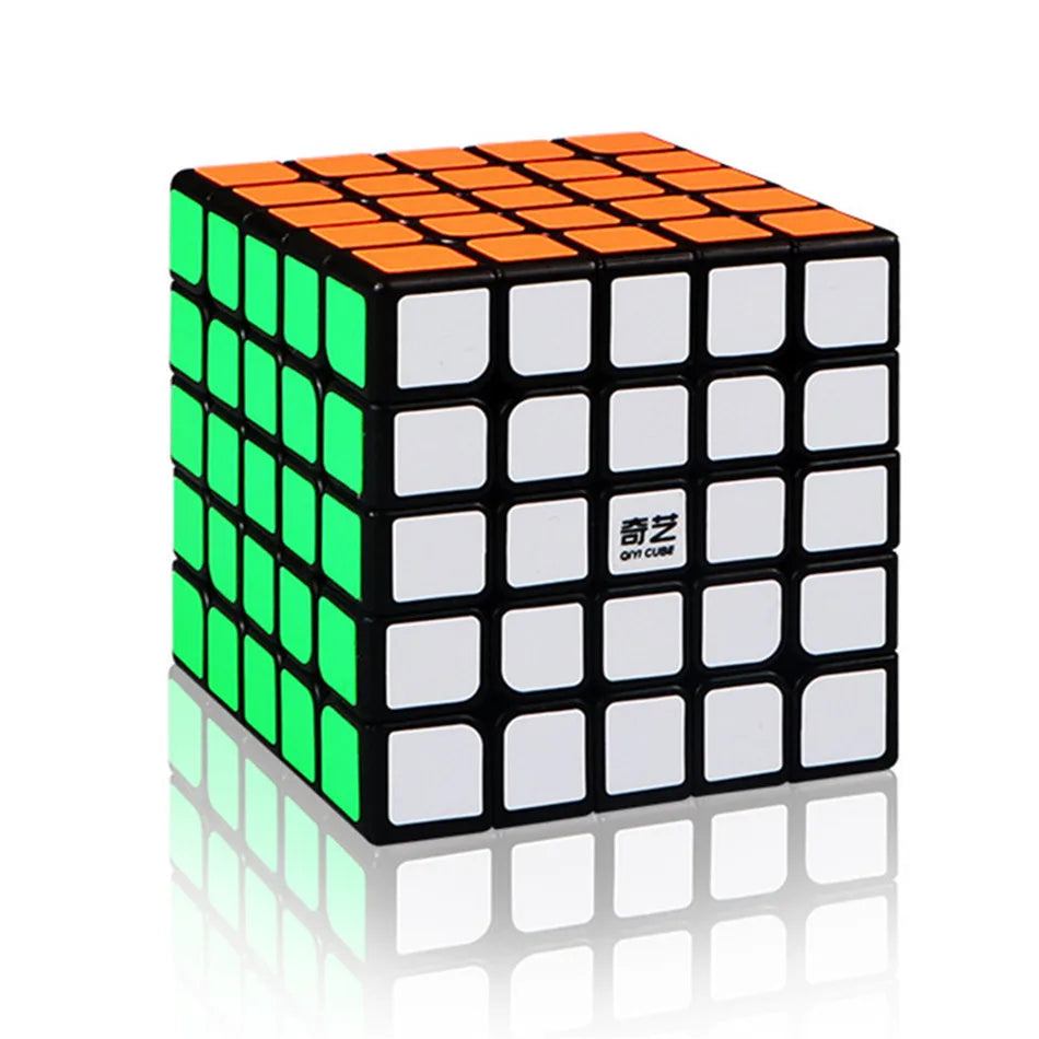 Stickerless 5x5 speed cube magic puzzle brain teaser antistress toy for kids and adults