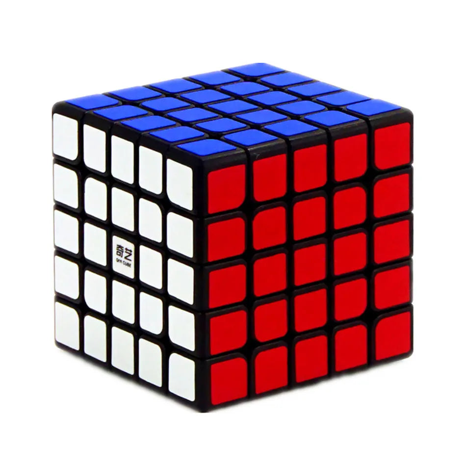 Stickerless 5x5 speed cube magic puzzle brain teaser antistress toy for kids and adults