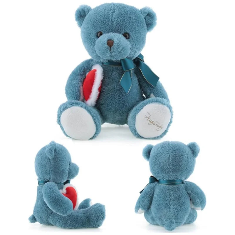 28 in Heart Teddy Bear Plush Toy, Romantic Love Heart Stuffed Bear, Perfect Birthday & Holiday Gift for Boys and Girls
