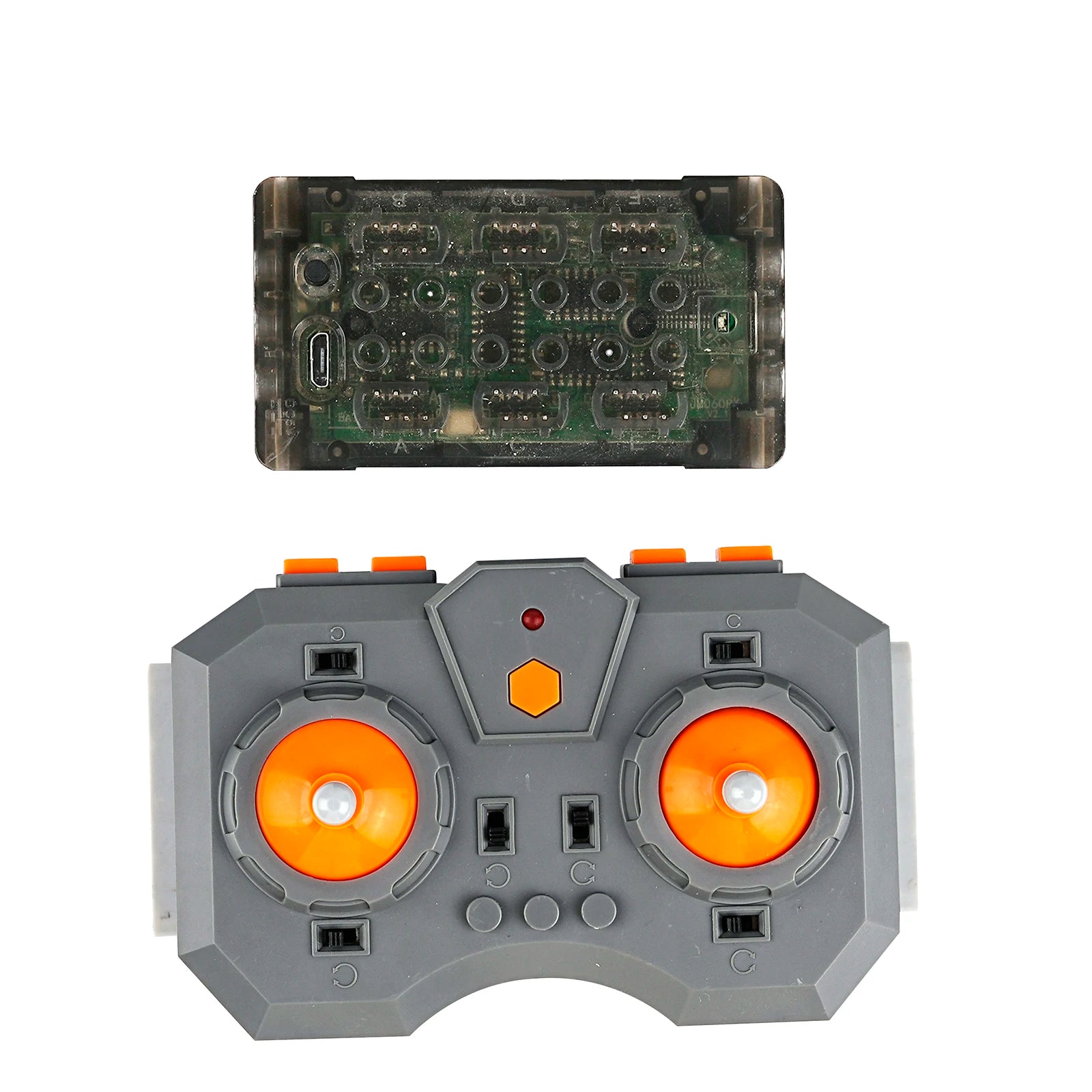 12 Channel Remote Control Kit Rechargeable Lithium Battery Box APP Control Speed Adjustable MOC Building Blocks for Legoeds