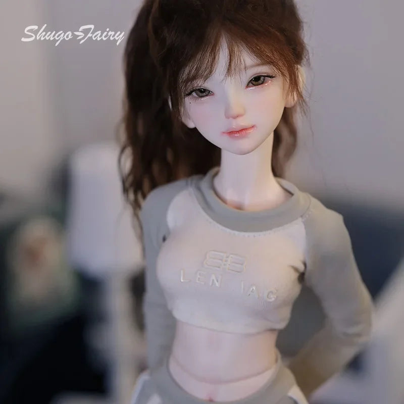 Xana BJD Doll 1/4 Barly Fitness Sport Blyth Doll Joint Body BJD Toy DIY Anime Fashion Ball Jointed Doll Birthday Gift