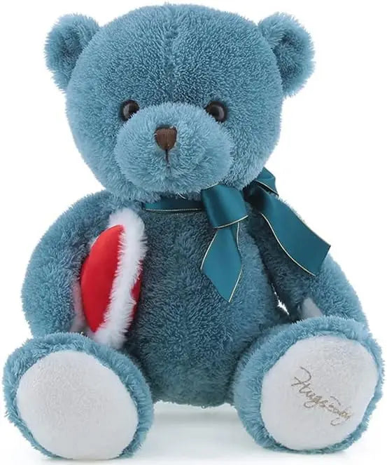 28 in Heart Teddy Bear Plush Toy, Romantic Love Heart Stuffed Bear, Perfect Birthday & Holiday Gift for Boys and Girls
