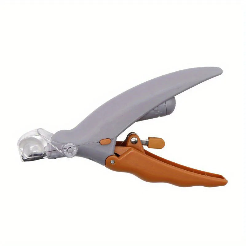 LED Light Pet Nail Clipper with Magnifying Glass – Safe Nail Trimmer Tool for Dogs & Cats, Professional Grooming Supplies
