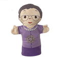 Family Hand Puppet Grandparents Parents Son Daughter Doll Plush Gloves Parent-child Interaction Story Telling Hand Puppets