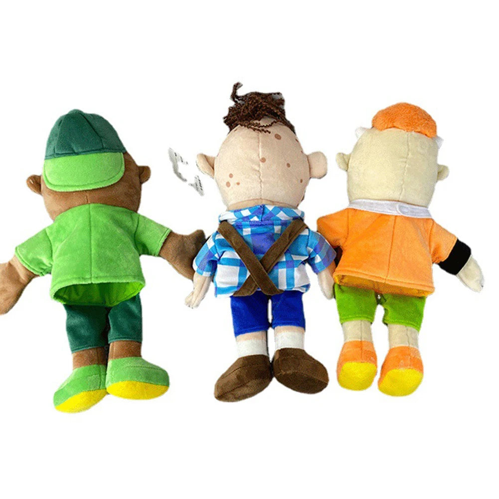 40cm Jeffy Hand Puppet Plush Children Soft Doll Talk Show Party Props Christmas Doll Plush Toys Puppet Kids Birthday Gifts