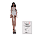 New Design Banksy Doll BJD 1/4 Special Resin Slim Body Tan Skin Ball Jointed Doll Suit Model Girl Toys Gift For Girls