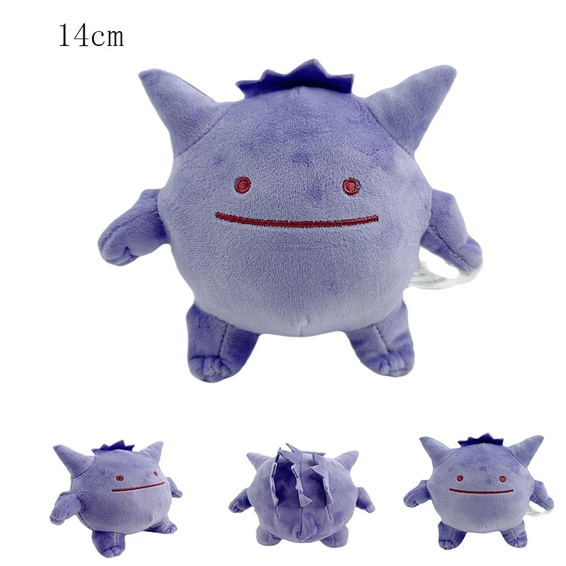 Soft kawaii cartoon ghost plush stuffed doll toy for gifts
