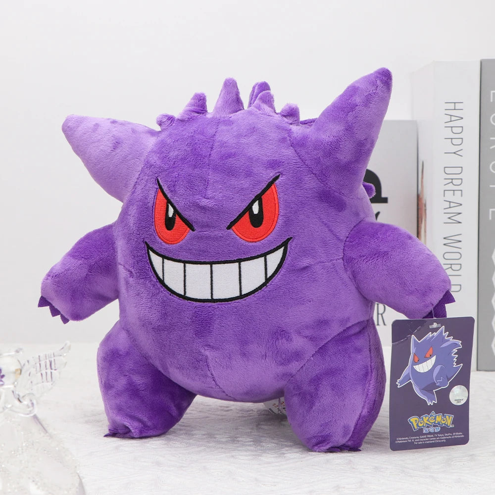 Soft kawaii cartoon ghost plush stuffed doll toy for gifts