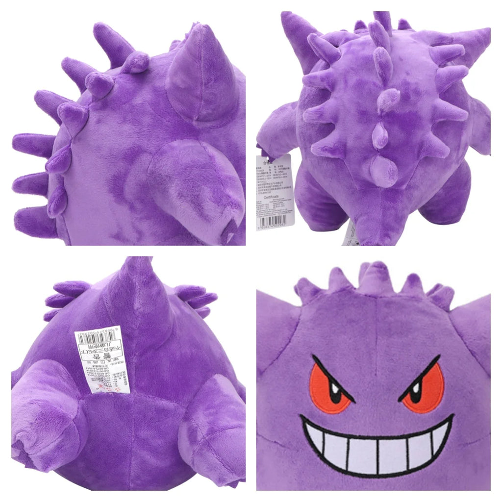 Soft kawaii cartoon ghost plush stuffed doll toy for gifts