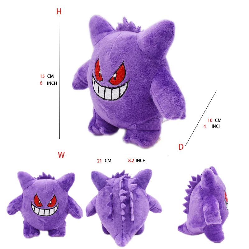 Soft kawaii cartoon ghost plush stuffed doll toy for gifts