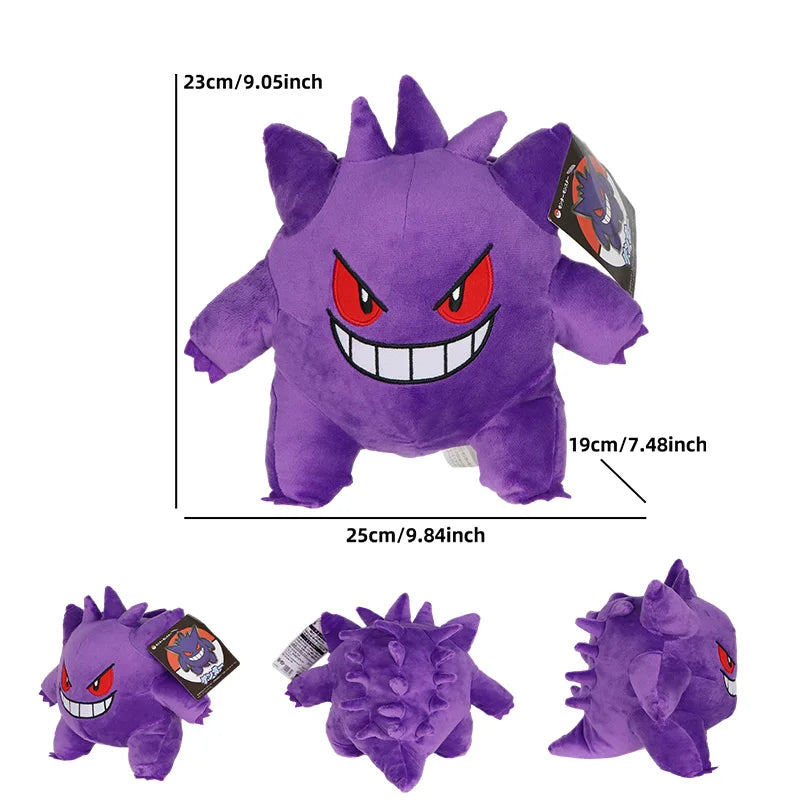 Soft kawaii cartoon ghost plush stuffed doll toy for gifts