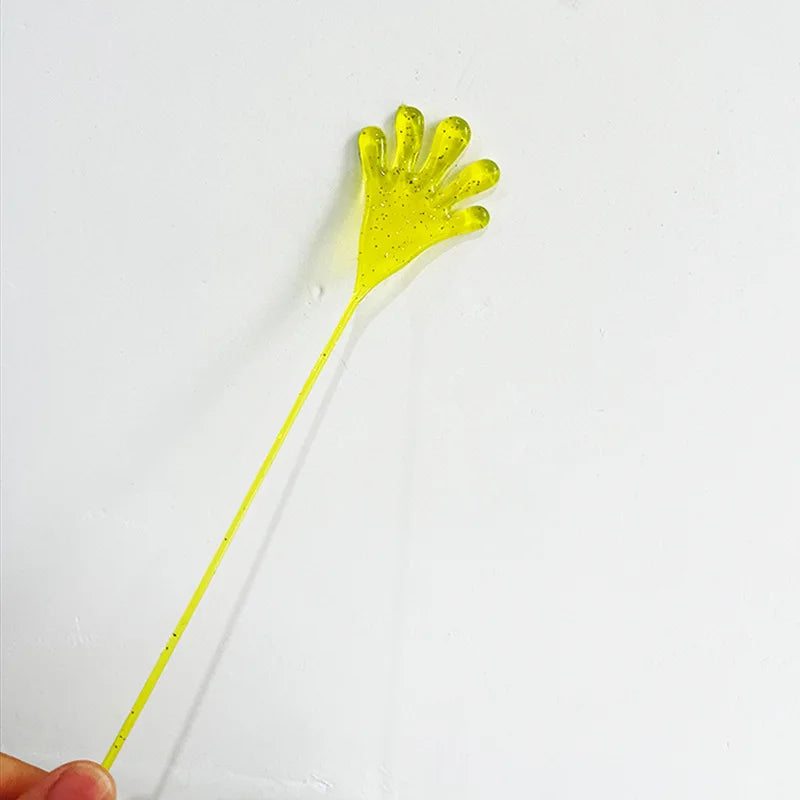 Glitter sticky hands toy 20 pack stretchy slap palm novelty party favors for kids