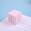 Infinity magic cube fidget toy antistress desk cube for adults, folding stress relief toy