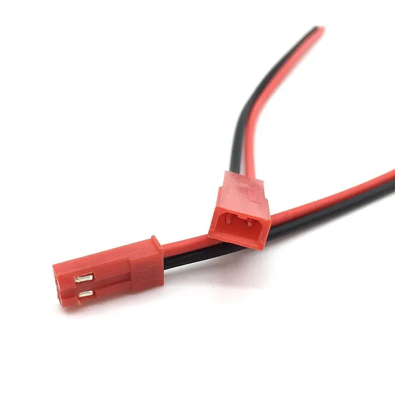 20-piece 2-pin JST male and female connector cable plug kit for DIY