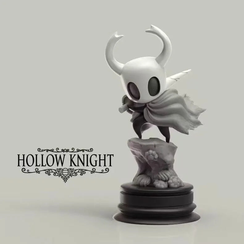 10cm little knight anime collectible figure statue with display chassis base for fans