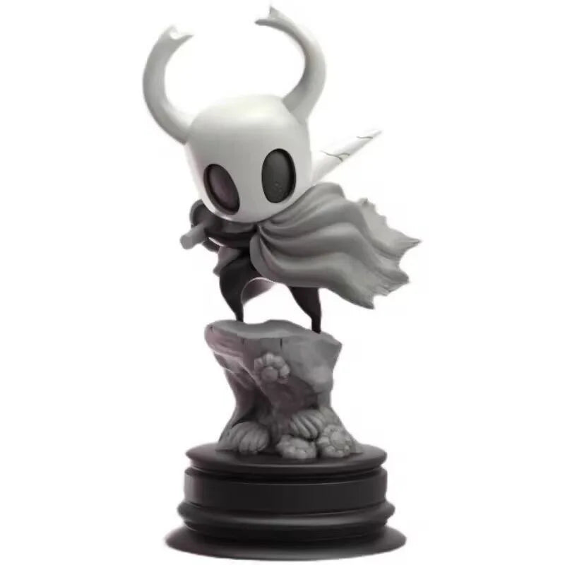 10cm little knight anime collectible figure statue with display chassis base for fans