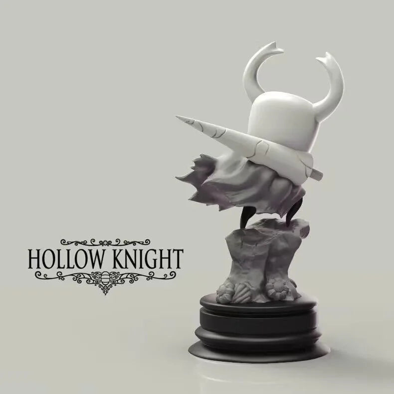10cm little knight anime collectible figure statue with display chassis base for fans