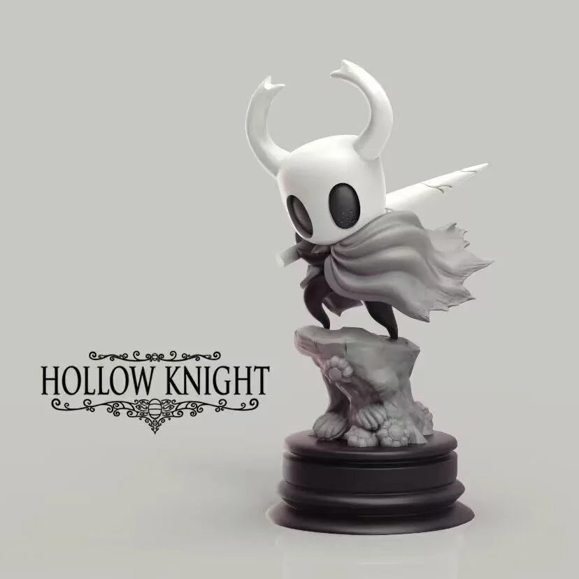 10cm little knight anime collectible figure statue with display chassis base for fans