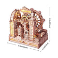 London city marble run kit, 3D landmark model with LED lights