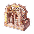 London-themed marble run, 3D wooden puzzle kit and interactive desk display for adults
