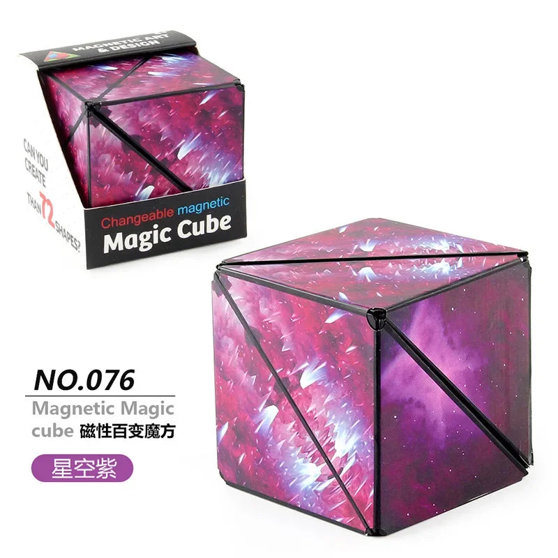 Magnetic Magic Cube – 3D Flip Puzzle Fidget Toy for Stress Relief