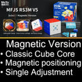 Magnetic 3x3 stickerless speed cube pro puzzle brain teaser fidget toy for all ages