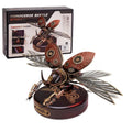 3D metal rhinoceros beetle puzzle, mechanical DIY model building kit