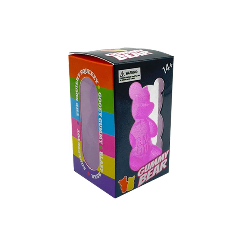 Squishy sensory fidget cube for stress relief, focus, and calming desk play