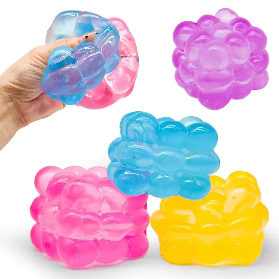3D simulation candy squishy cube sensory stress relief fidget toy
