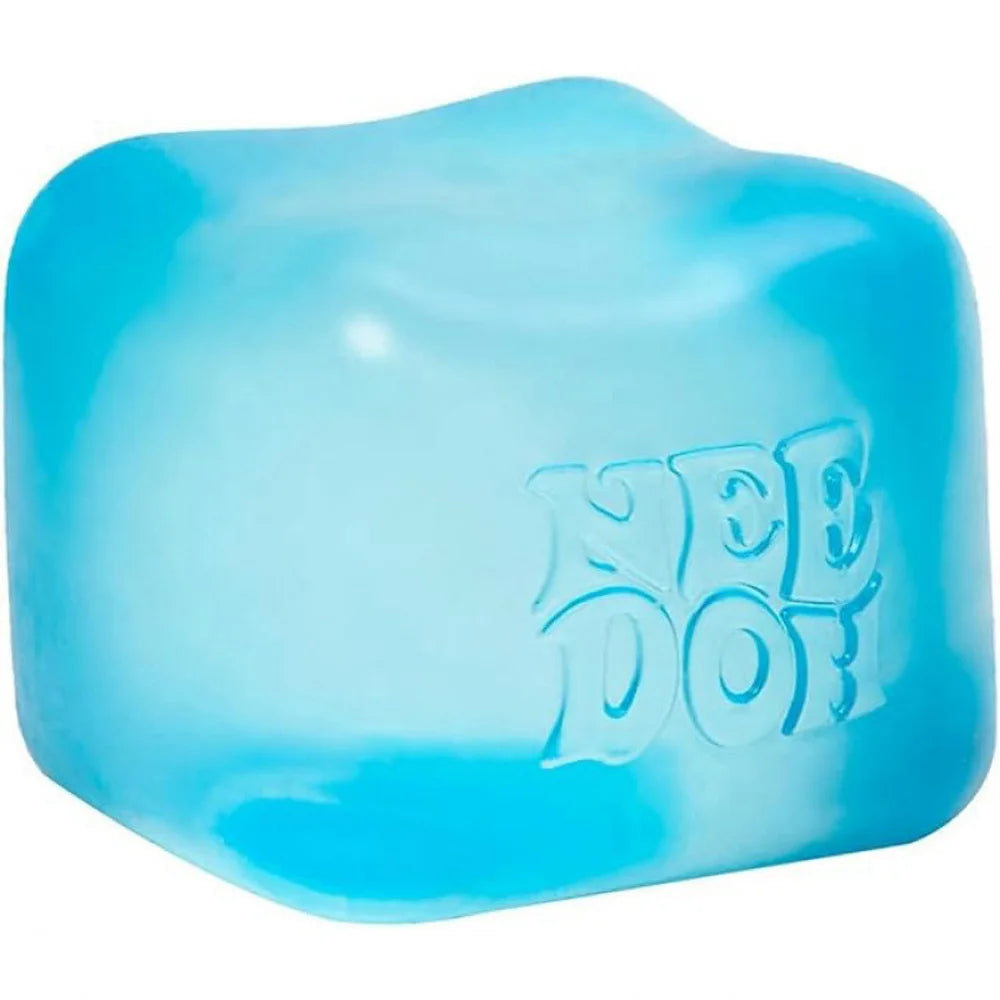 Ultra-solid squishy sensory squeeze cube fidget toy for stress relief