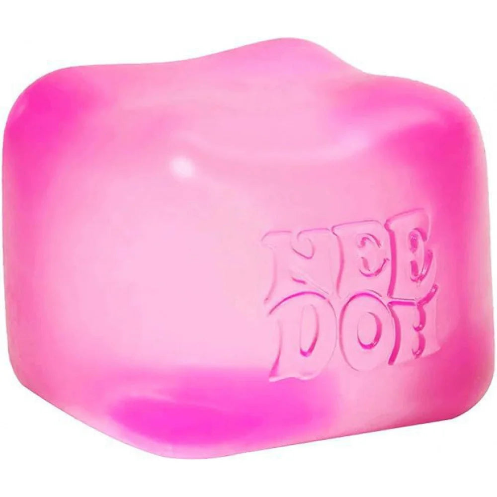 Ultra-solid squishy sensory squeeze cube fidget toy for stress relief