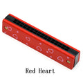 Children's wooden harmonica musical instrument learning toy